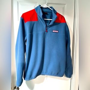 Vineyard Vines Half Zip Pullover Fleece Sweater | Size M | Like New